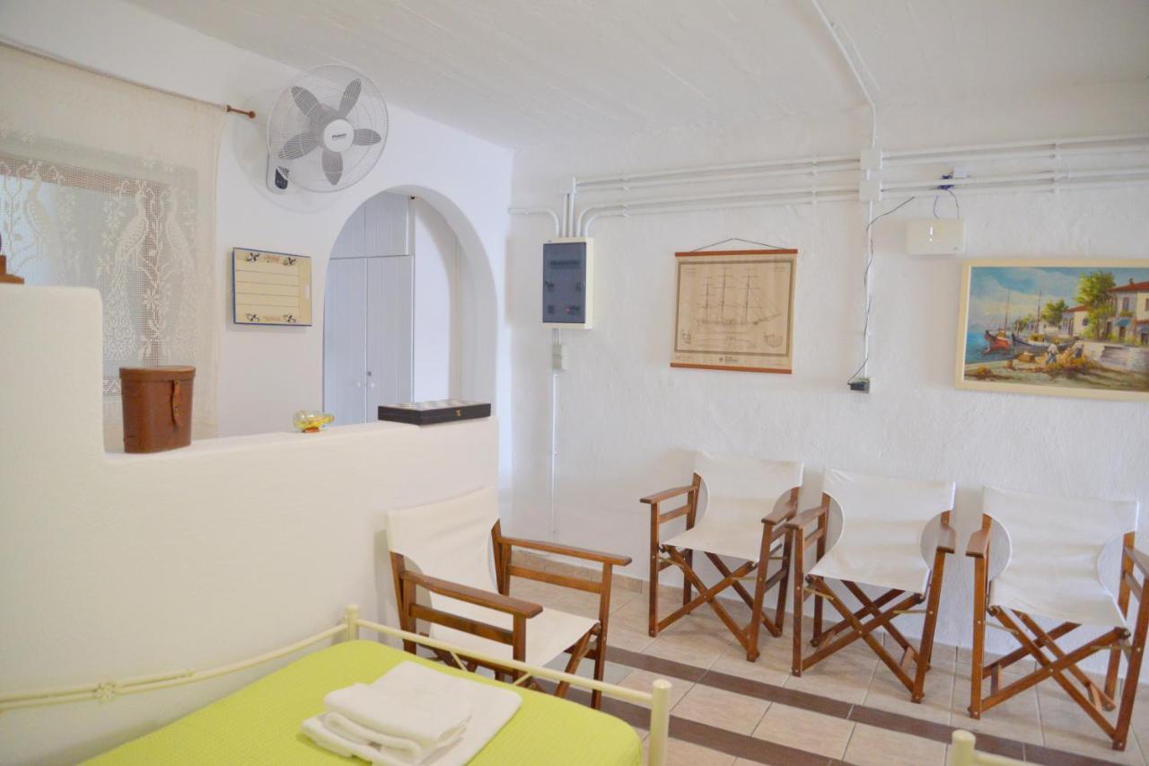 Milos Apartments Kardapis Ground Floor Klima  Kültér fotó