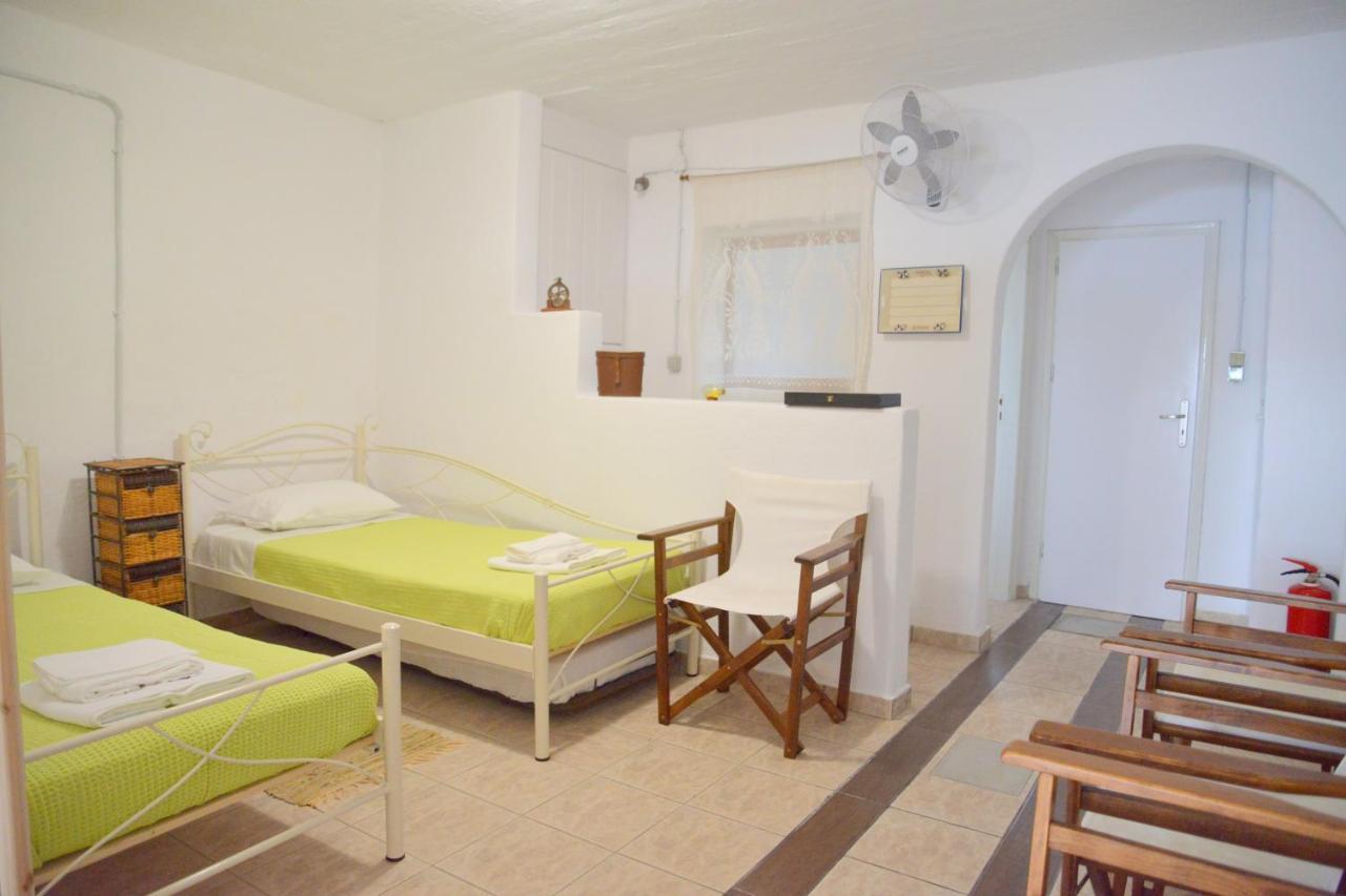 Milos Apartments Kardapis Ground Floor Klima  Kültér fotó