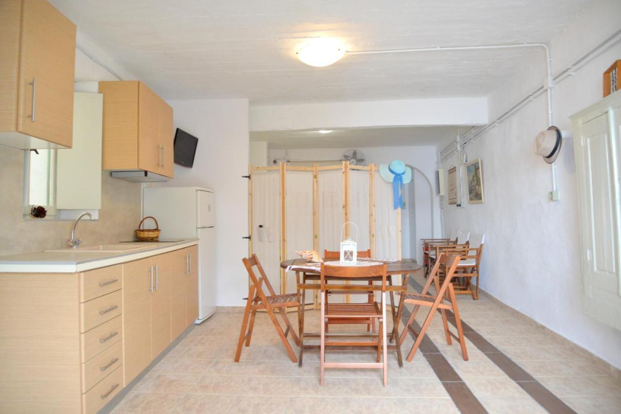 Milos Apartments Kardapis Ground Floor Klima  Kültér fotó