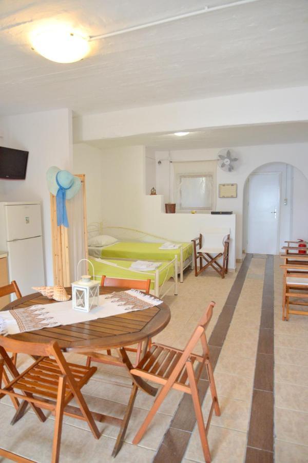 Milos Apartments Kardapis Ground Floor Klima  Kültér fotó