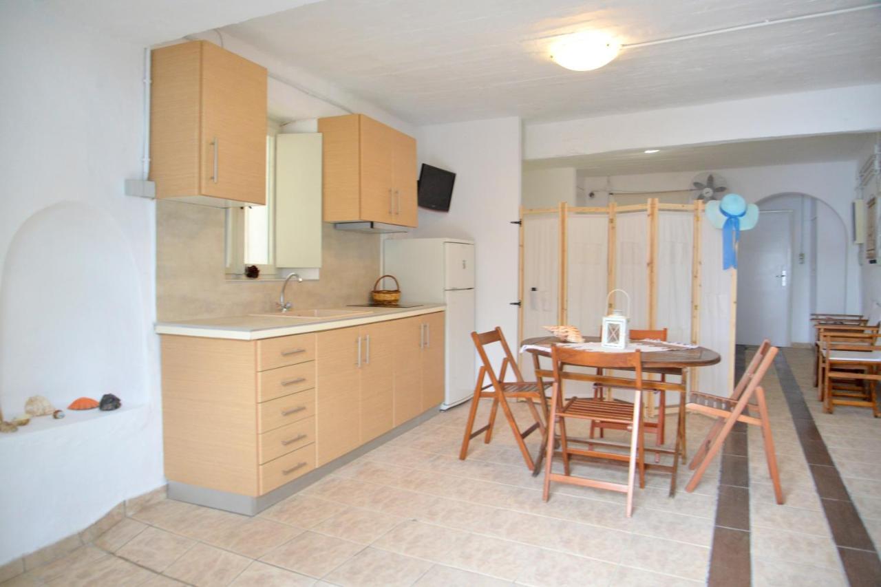 Milos Apartments Kardapis Ground Floor Klima  Kültér fotó
